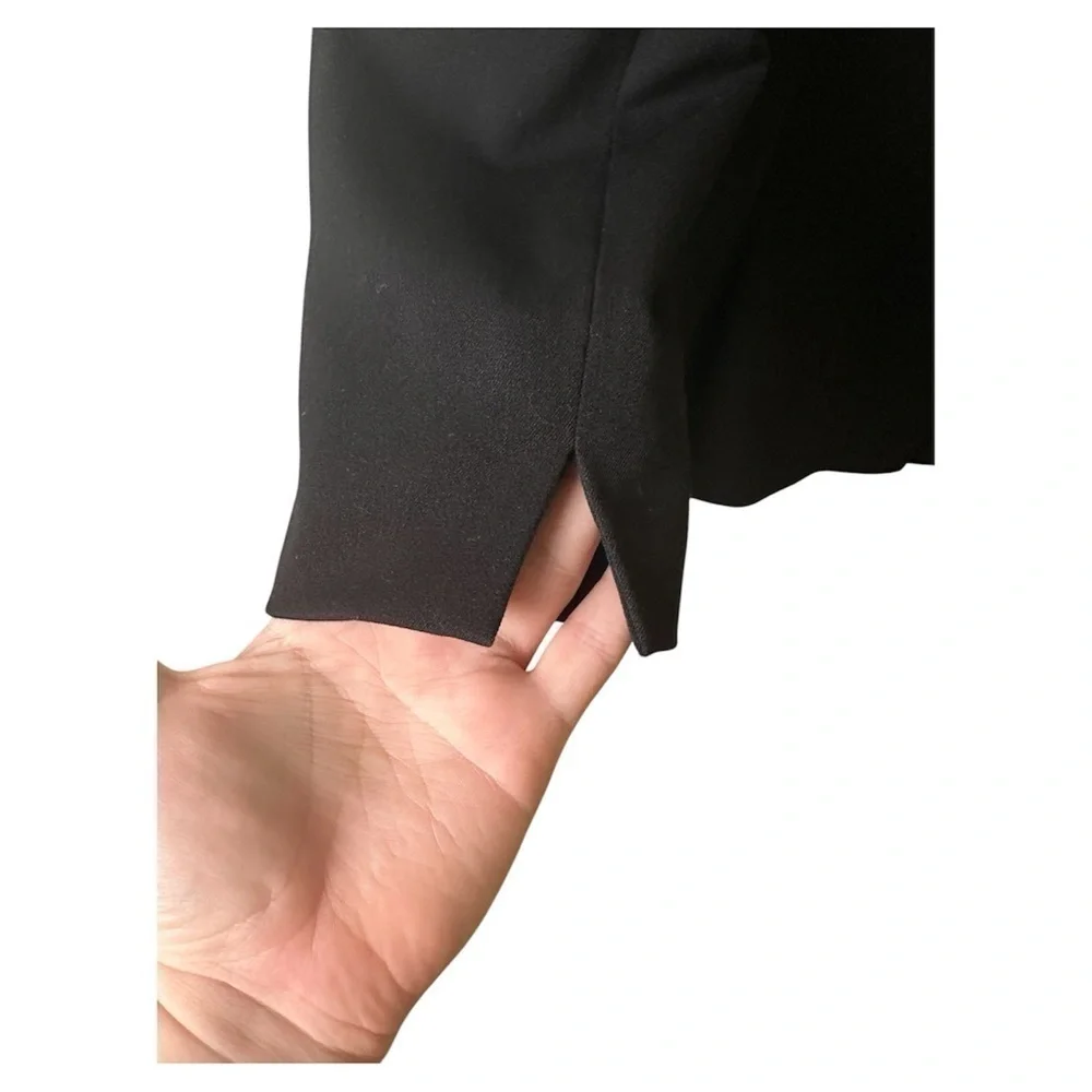 MM LaFleur Carson 2.0 Black Blazer Size 0 Career Work Office Minimalist - Picture 4 of 14